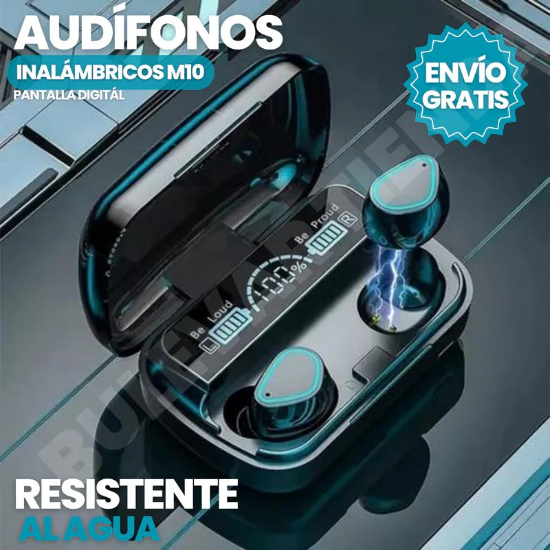 Audífonos M10 inalámbricos